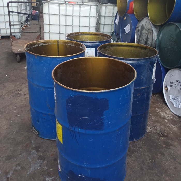 DRUM BESI BEKAS / TONG SAMPAH TUTUP LEBAR KAP 200 LITER