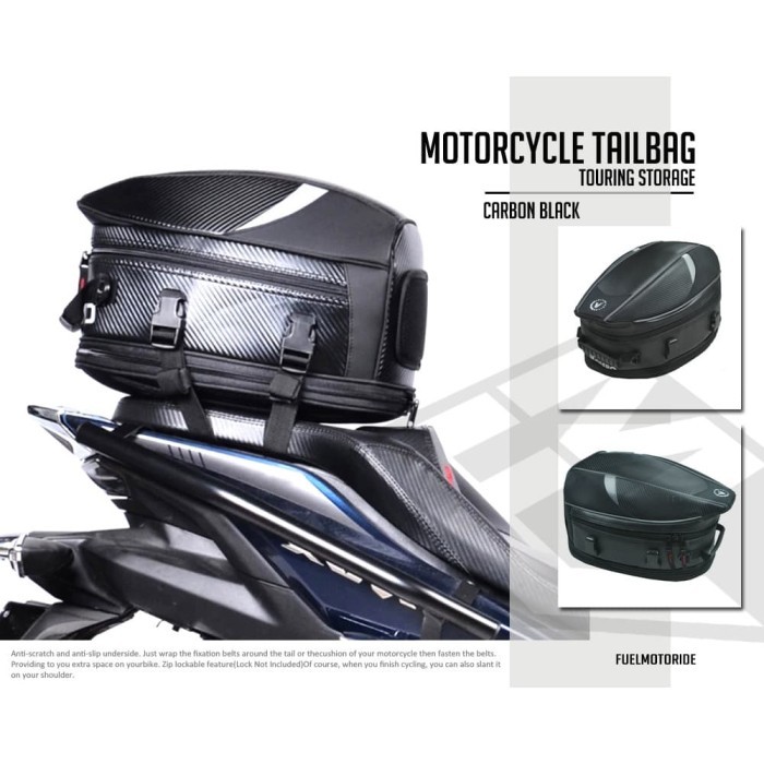 HIGH QUALITY ORIGINAL TAIL BAG TAS TOURING CUCYMA CBR GSX R25 KOMINE