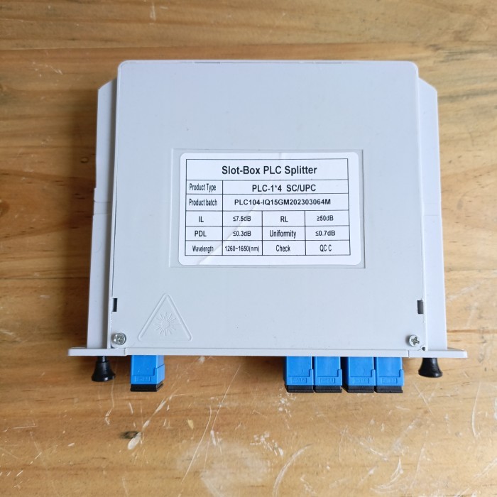 BOX SPLITTER 1:4 SC UPC/SPLITTER 1:4 SC UPC