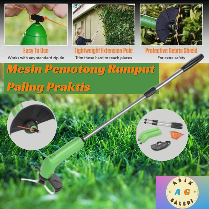 MESIN PEMOTONG RUMPUT ELEKTRIK PEMANGKAS TANAMAN PORTABEL PRAKTIS RINGAN