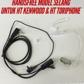 Handsfree model selang untuk HT Kenwood & HT Toriphone