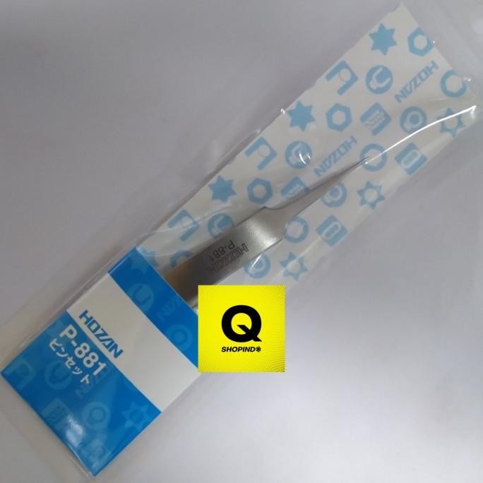 Diskon Hozan P881 / P-881 / P 881 / Pinset / tweezer qsho0 Kualitas Baik