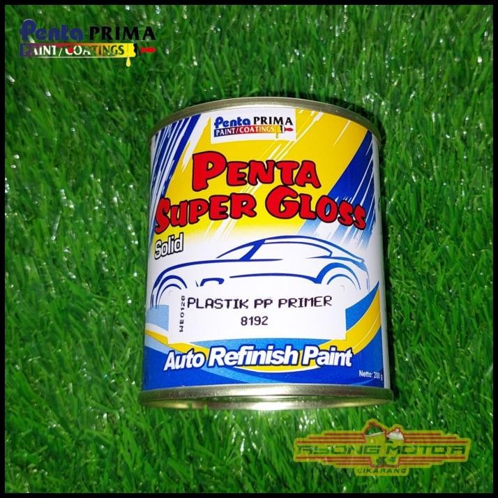 GRATIS ONGKIR CAT PENTA SUPER GLOSS/CAT DUCO 8192 PLASTIK PP PRIMER 0,2KG 