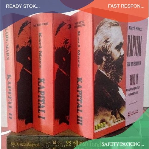 Paket 3 Buku Das Kapital-Karl Mark