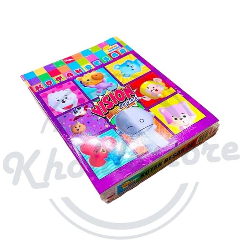 

New Arrival Buku Kotak Besar Vision 30 Lembar Isi 10 Pcs
