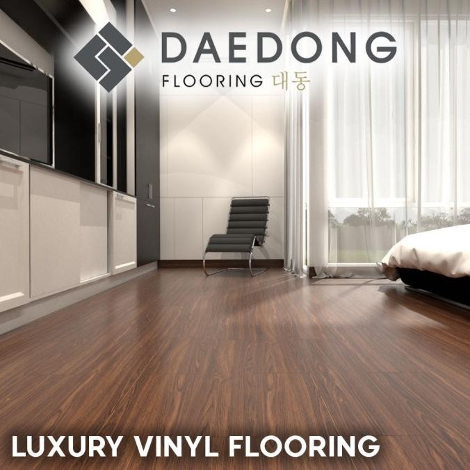 Terbaru LANTAI VINYL KAYU PLANK FLOOR | DAEDONG FLOORING | TANPA LEM