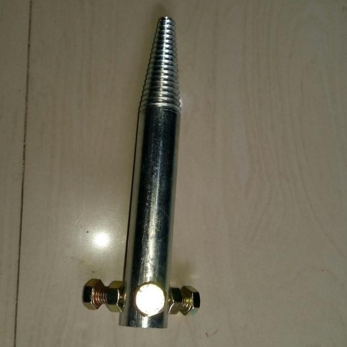 as sambung kerucut baut poles gerinda untuk dinamo/sanyo panjang 15 cm 