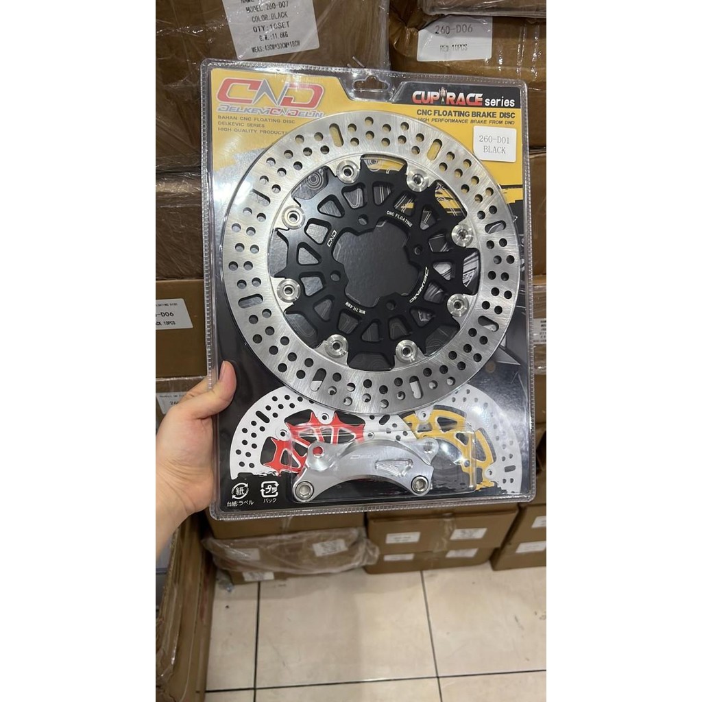 Vario - DISC BRAKE PIRINGAN CAKRAM DELKEVIC 260MM BEAT SCOOPY VARIO 125 / 150