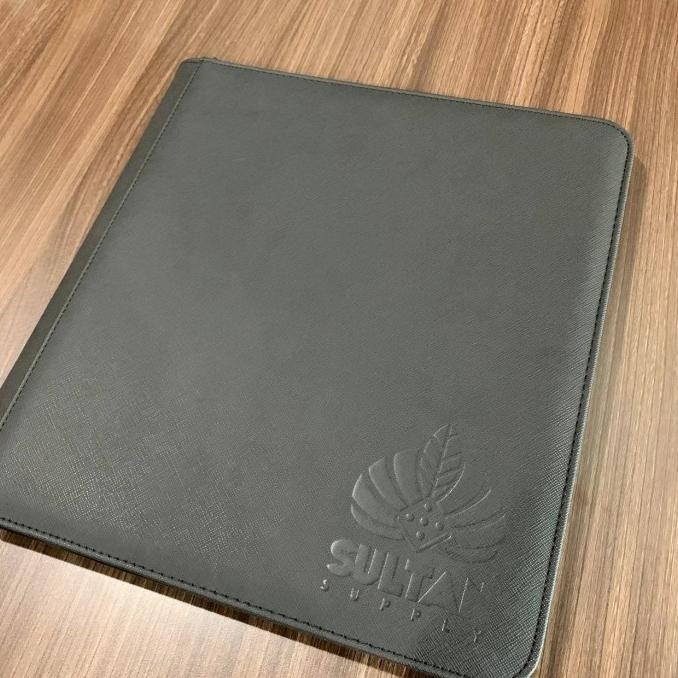 

Sultan Playset 12P Leather Binder (12 Pocket) Black