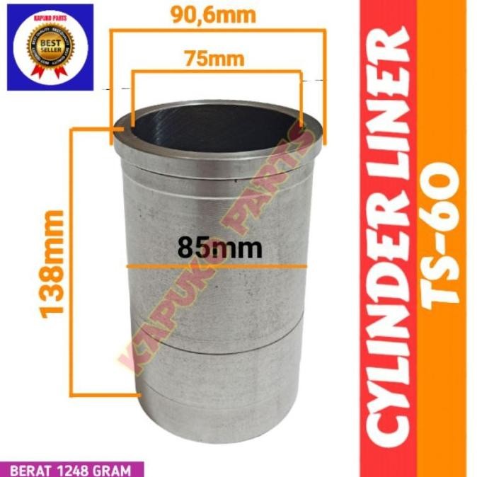 promo. TS 60 CYLINDER LINER MESIN DIESEL YANMAR murah