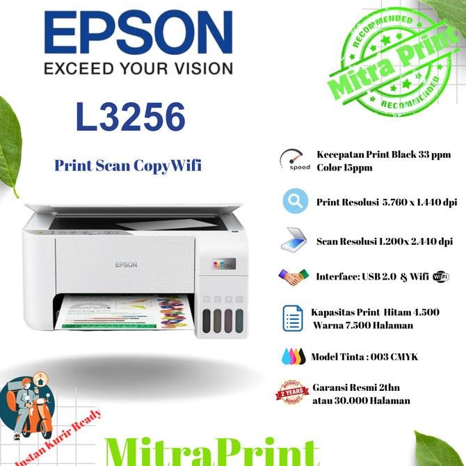 Printer Epson L3256 All In One Wifi Khrisnaalfred