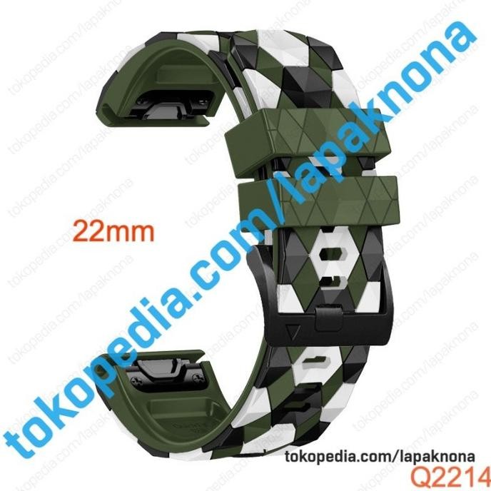 tali - quickfit 22mm strap garmin fenix 7 6 5 plus pro 965 955 instinct tali