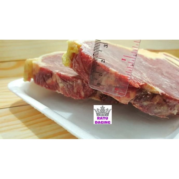 

Sirloin Steak Import / Daging Sapi Sirloin Grade A @1Kg Makasihlohya