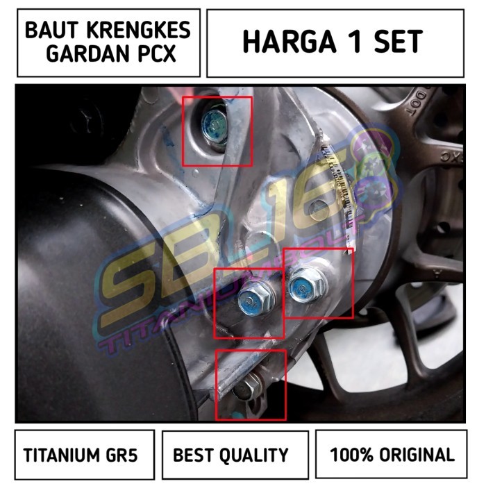 BAUT GARDAN VARIO/PCX TITANIUM