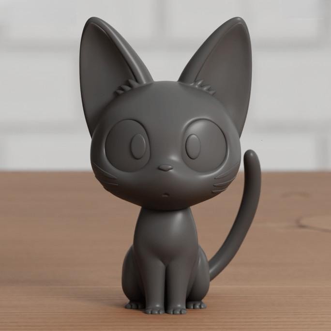 Tersedia Jiji Cat Kiki Delivery Service Chibi Resin Figure