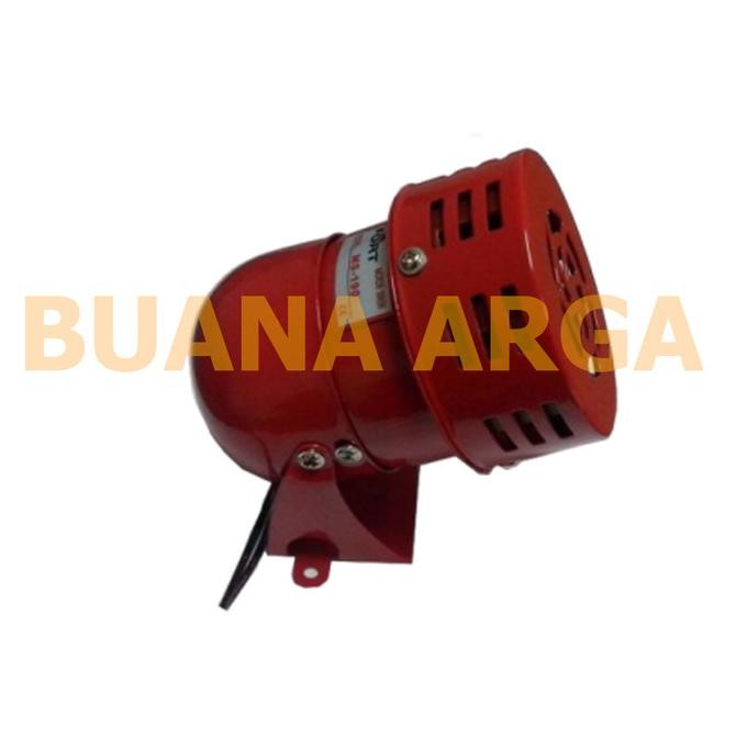 

(SIRENE) Motor Siren 3" MS-190M / MS190M 220VAC, 24VDC 12VDC Fort