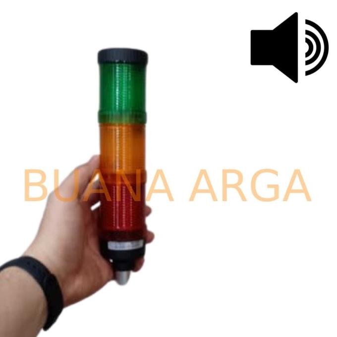 

Tower warning light warna RED,YELLOW,GREEN AL50E-3M-31P2 WITH BUZZER
