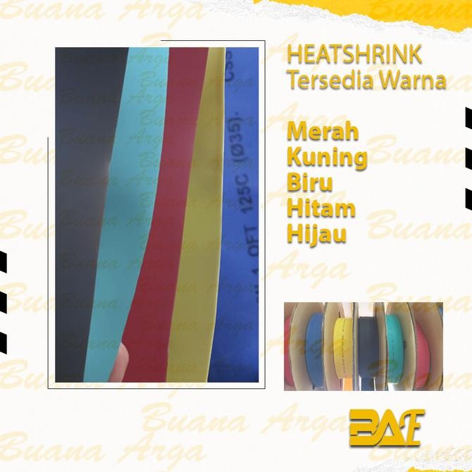 

Heatshrink 1Kv 100mm 5 Warna - Lebar Pipih 15.8cm