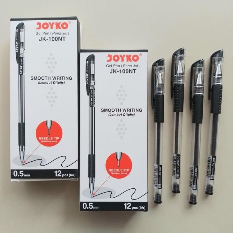 

Viral Pulpen Gel Pen Joyko Jk-100Nt ( 12 Pcs ) [ Original ]