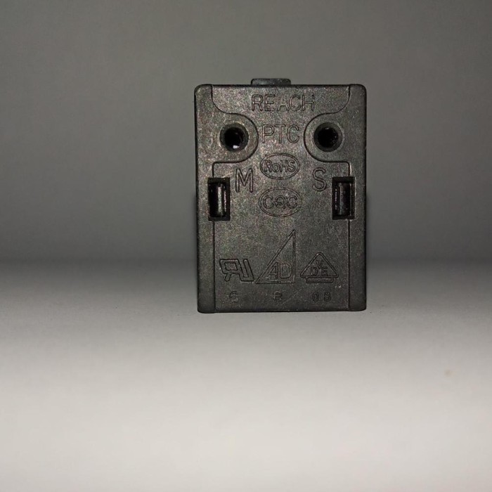 RELAY PTC KOMPRESSOR KULKAS FREEZER SHOWCASE 3 PIN SOKET