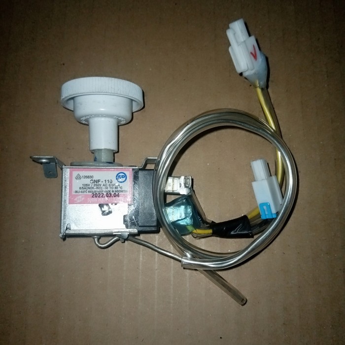 THERMOSTAT KULKAS MODEL TOMBOL 2 PINTU LG + KNOP ORIGINAL