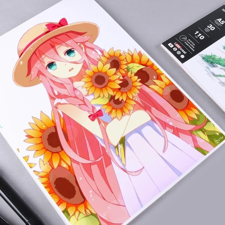 

PROMO G-MK30 GIORGIONE MARKER PAD DRAWING BOOK PAPER A3/A4/A5 KERTAS GAMBAR TREND