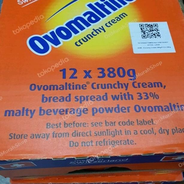 

Maltine Crunchy Cream 380 Gram - Selai Coklat Maltin 380G