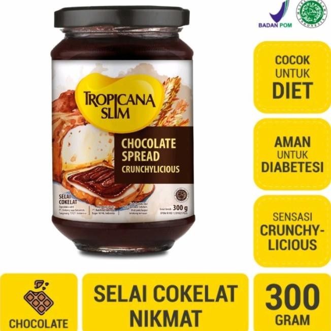 

Slim Chocolate Spread/Selai Coklat Ketofriendly Pot 300 Gr