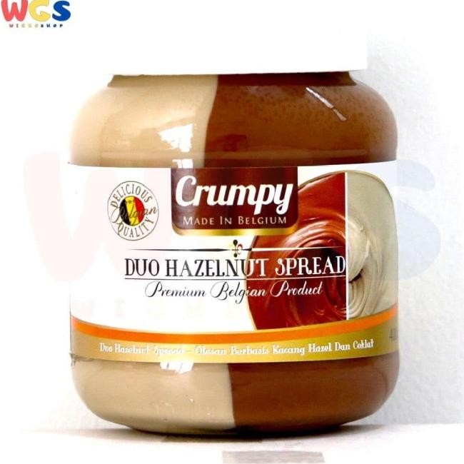 

Selai Crumpy Duo Hazelnut Spread 400 Gr - Selai Kacang Coklat