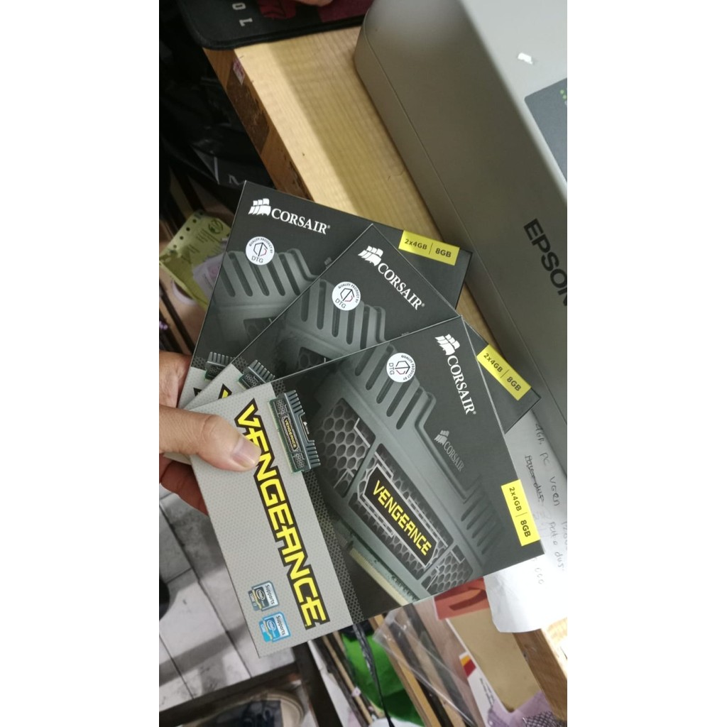 Memory RAM PC Corsair Vengeance 8GB DDR3 (2x4gb)