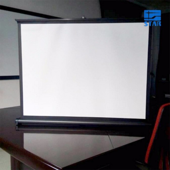 Layar Projektor Portable 50" Screen Proyektor Portable Uc46 Eug600D Perlengkapan Elektronik