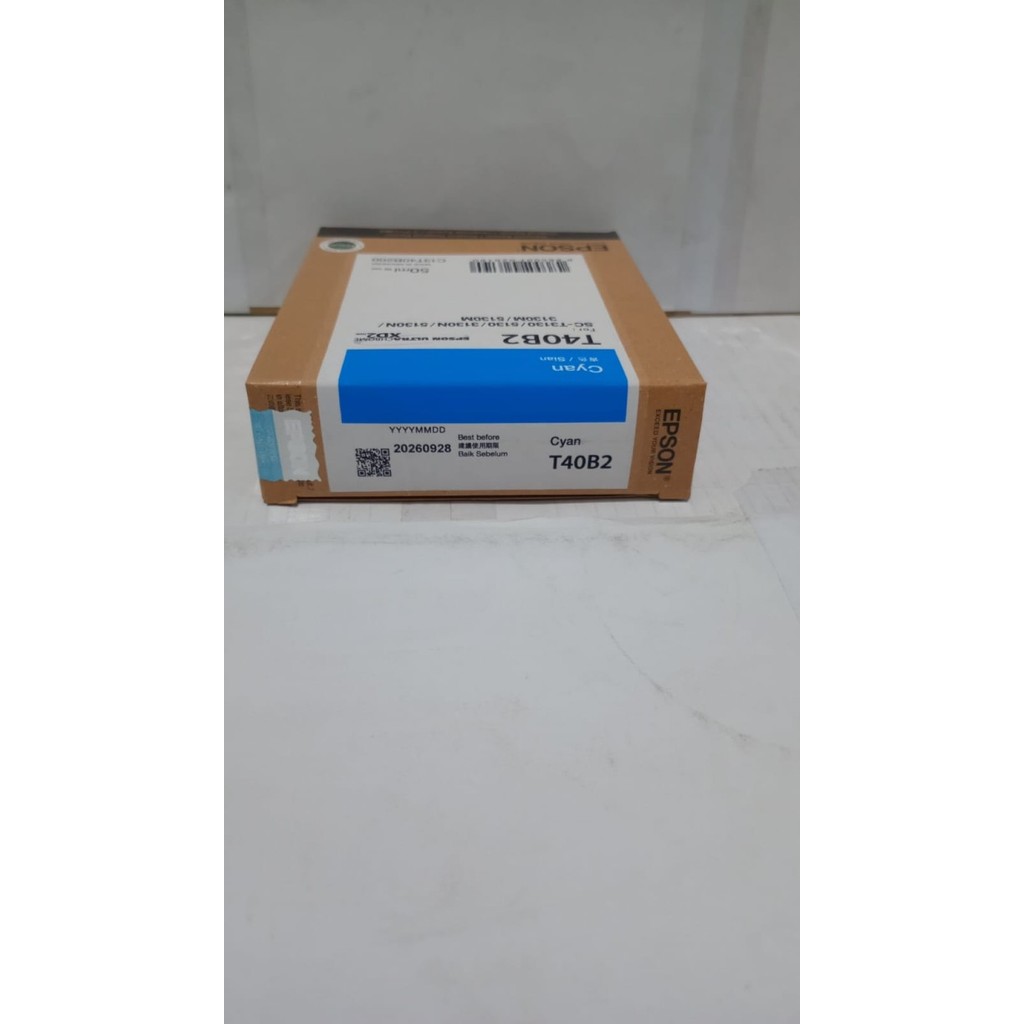 Kondrat - Tinta Catridge Epson T40B T-40B Untuk Printer T3130 T-3130 Original