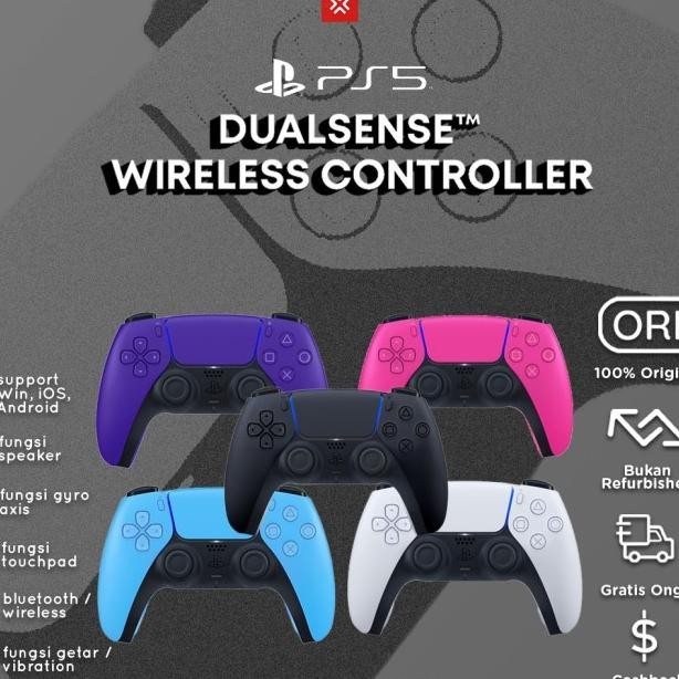 Dualsense Ps5 Stik Sti Controller Ps5 Res Indonesia
