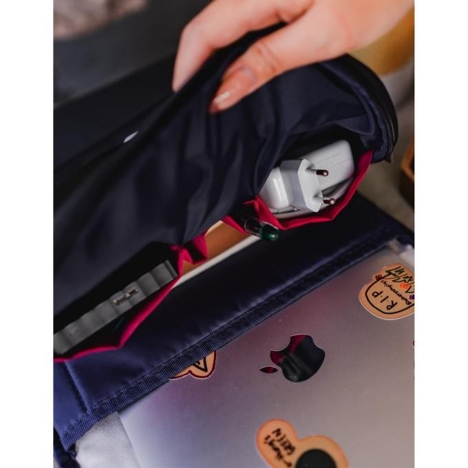 MARVEEN TAS RANSEL TERTIPIS ULTRASLIM TAS PUNGGUNG LAPTOP USB BACKPACK