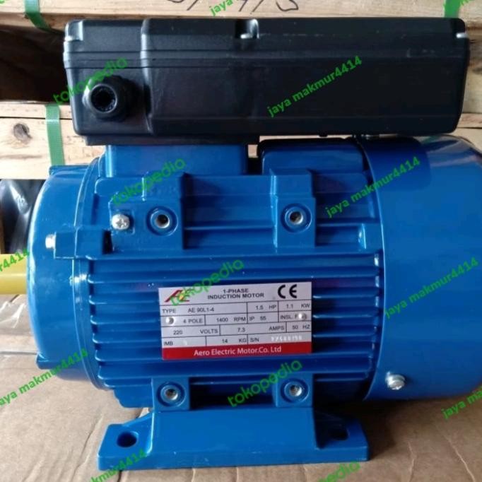 Perkakas Bagus Dinamo 1Hp 1Phase 1400Rpm Induction Motor 1Hp 1Phase 1400Rpm 4 Pole