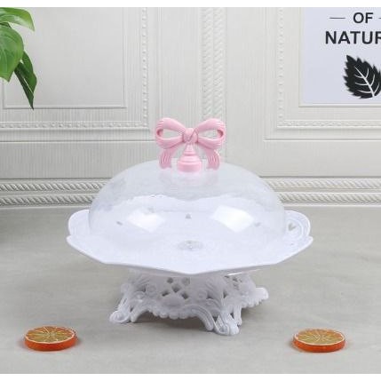 Terlaris TEMPAT KUE BERTUTUP / CAKE STAND / PIRING SAJI SALE
