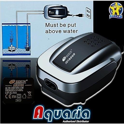 Resun Aquarium Air Pump Air-3000