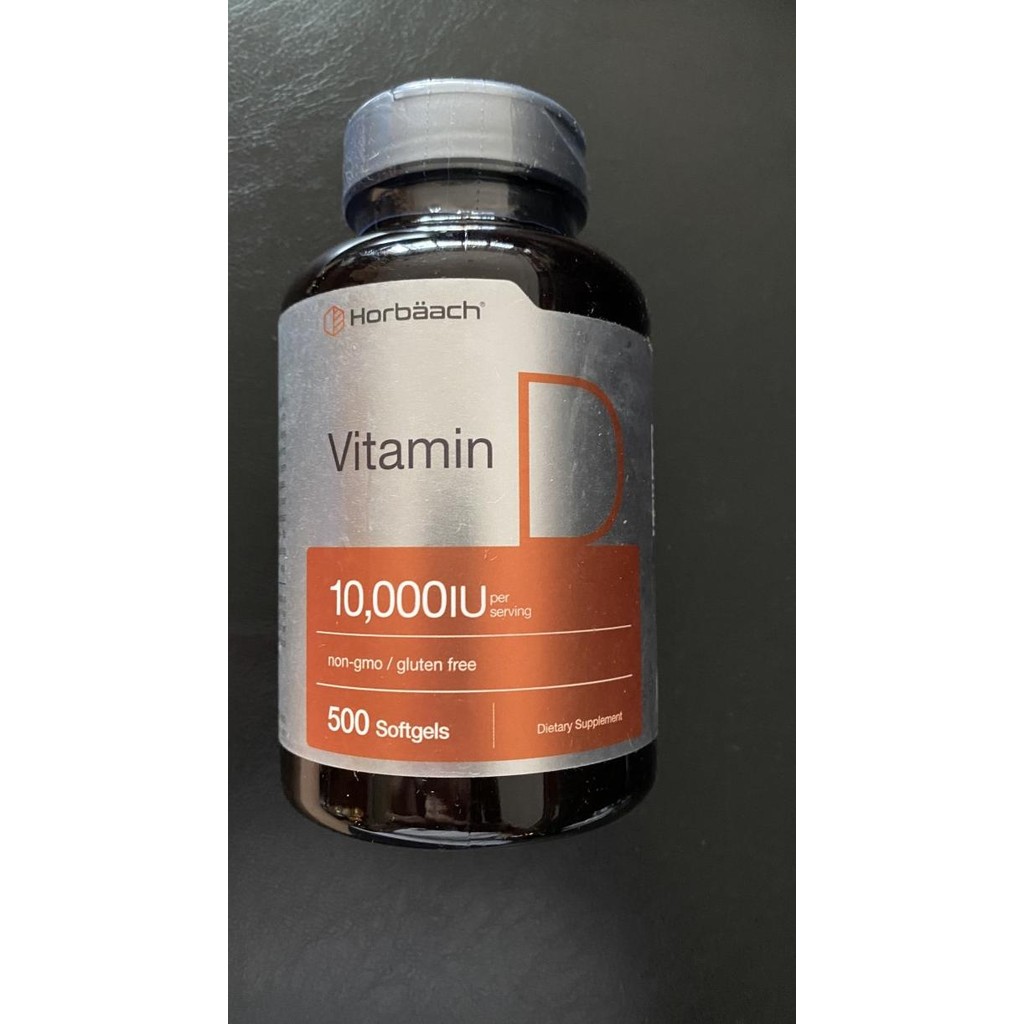 DISKON Vitamin D3 10000 IU 500 Softgels 250 mcg High potency