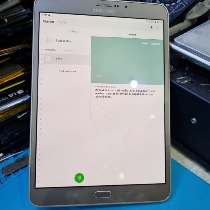LCD SAMSUNG TAB T715 T719 ORIGINAL COPOTAN TAB S2 BEKAS SEIN