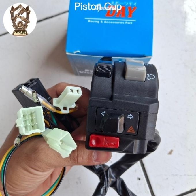 sale saklar kiri universal motor lampu tembak / saklar kiri vixion biled hazard