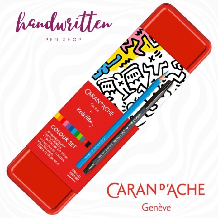 

Keith Haring + CARAN DACHE Water Soluble Color Pencil Set