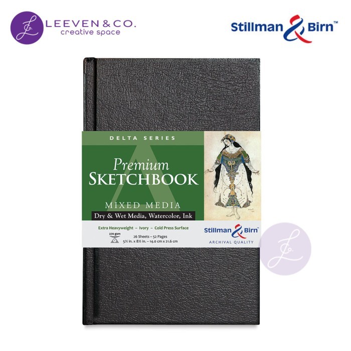 

STILLMAN & BIRN 270GSM SKETCHBOOK HARDBOUND A5 (5 X 8 INCH) PORTRAIT