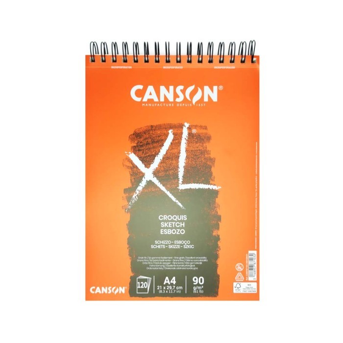 

Canson XL Croquis A4 120 Sheets