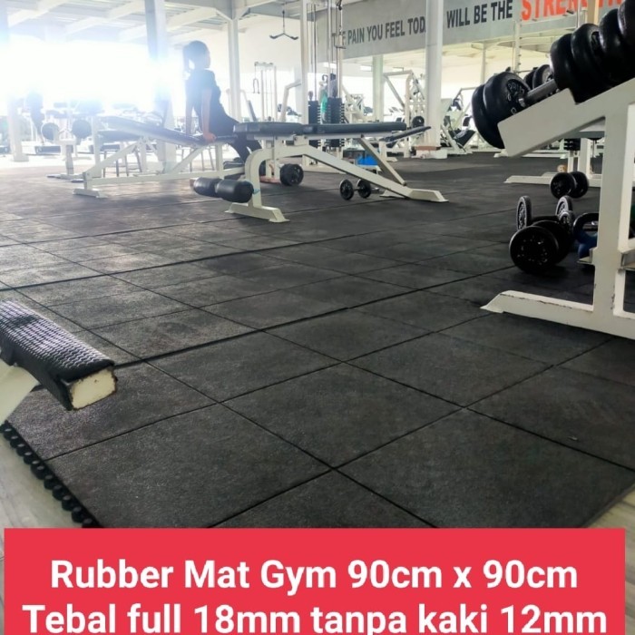 rubber mat gym karpet sasana olahraga