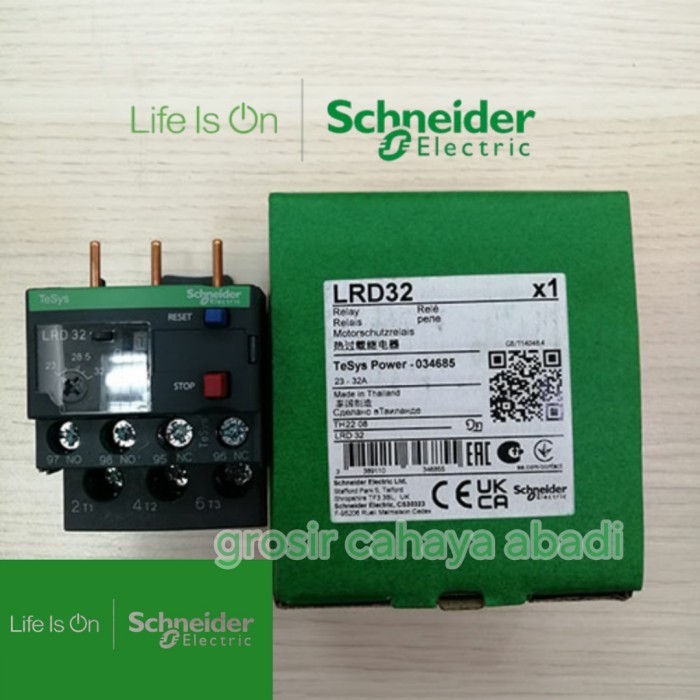 Overload Kontaktor Schneider Lrd32/Lrd 32 23A-32A/Overload Schneider