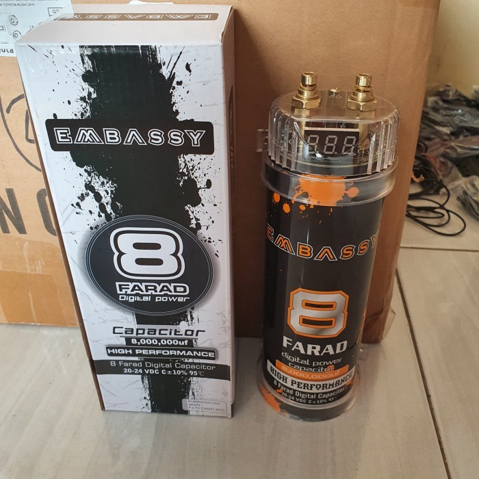 Kapasitor Bank / Capacitor Bank Embassy Led 8 Farad