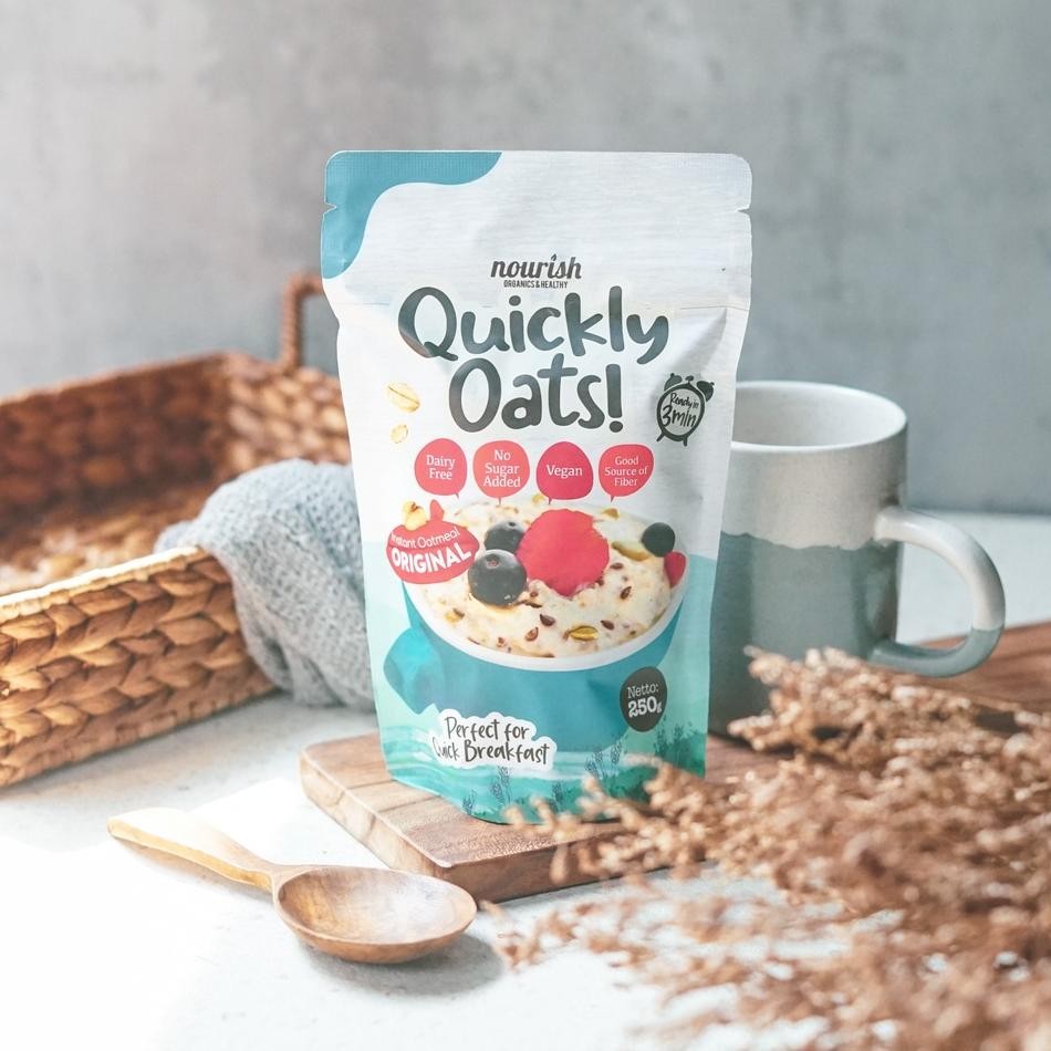 

Quily Oats! Instant Oatmeal Buy 1 Get 1 Free (250Gr X 2Pc)