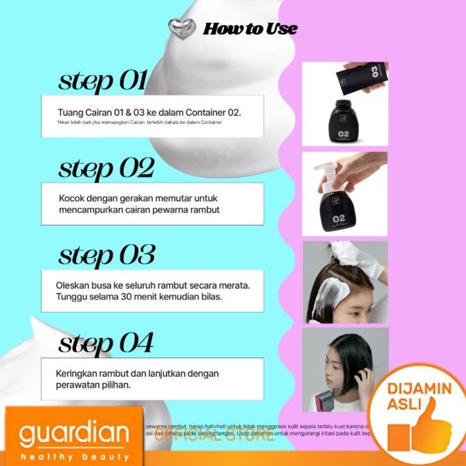 Mise En Scene Hello Bubble Hair Color Pewarna Rambut Foam - 6A Dusty Ash