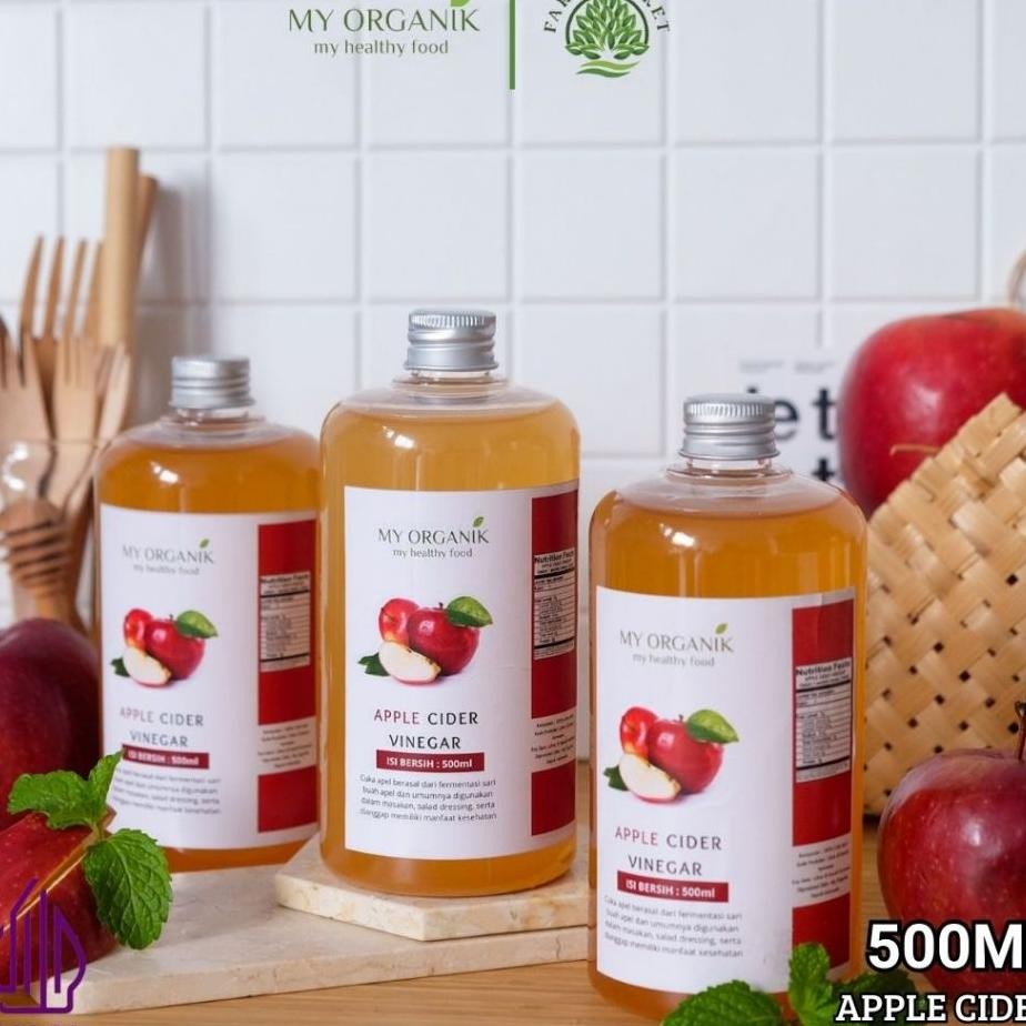

My Organik Cuka Apel Finega Cider Vinegar Untuk Organic Vinega Cuka Apel 500Ml