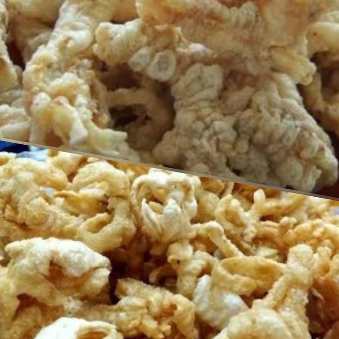 

Keripik Ceker Ayam 500 Gr Kerupuk Kripik Cakar Keto Chicken Feet